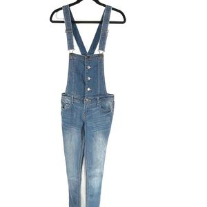 NWOT Fire Los Angeles Distressed Overalls